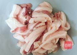 彩椒冬菜五花肉的做法图解1