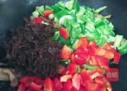 彩椒冬菜五花肉的做法图解8