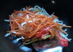 素炒饼丝的做法图解5