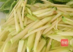 素炒南瓜丝的做法图解1