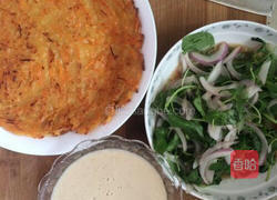 胡萝卜土豆煎饼的做法图解5