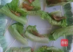 生菜卷培根的做法图解3