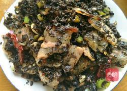 腊肉炒咸菜的做法图解7