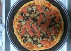没有芝士的pizza