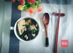 豆腐肉沫紫菜汤的做法图解5