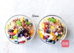 奶油果酱缤纷水果沙拉的做法图解4