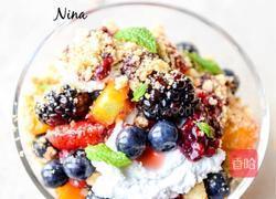 奶油果酱缤纷水果沙拉的做法图解5