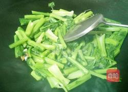 清炒春菜的做法图解4