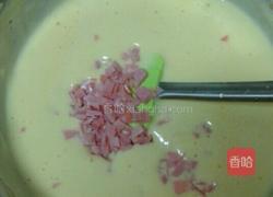 火腿鸡蛋肉松塔的做法图解5