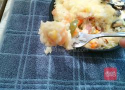 培根芝士焗饭的做法图解11