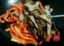 红椒炒猪舌的做法图解8