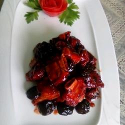 话梅烧小排的做法[图]
