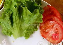 火腿培根蛋三明治的做法图解3