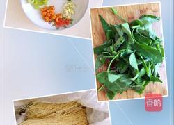 虾仁鸡蛋面线糊的做法图解1