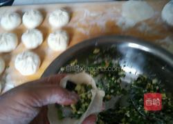 虾仁素煎包的做法图解6