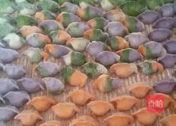 彩色饺子的做法图解5