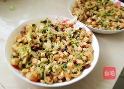 白菜腊肉豆腐包的做法图解10