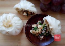 白菜腊肉豆腐包的做法图解16