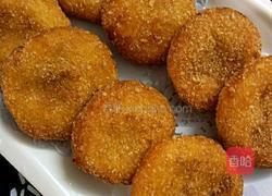 椰香红薯饼的做法图解8