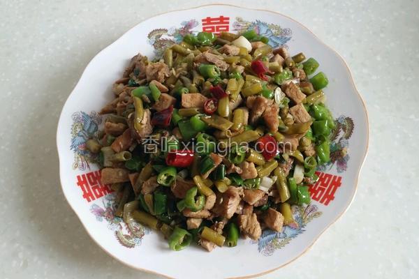肉末酸豆角