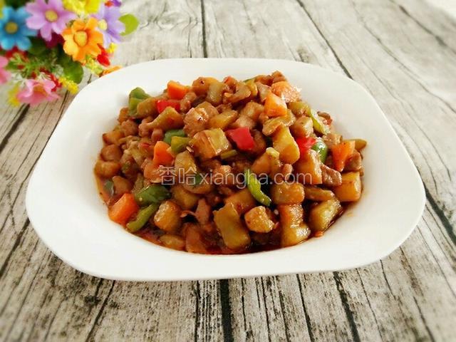 鱼香肉沫茄子