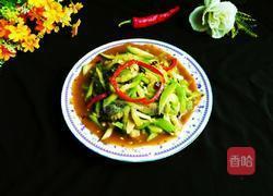 酱炒丝瓜的做法图解8