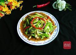 酱炒丝瓜的做法图解7