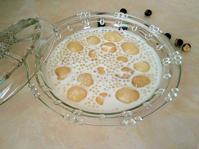 放冰箱冷冻后享用，爽极了.。