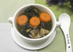 龙骨菜干汤（沙煲法）