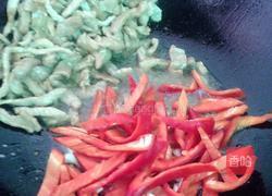 韭菜花炒肉丝的做法图解6