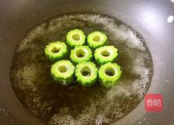 苦瓜酿紫薯的做法图解4