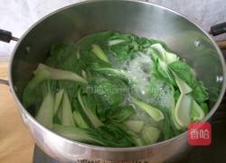 耗油香菇油菜的做法图解4