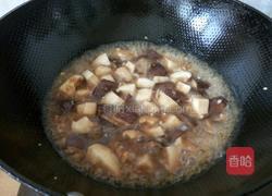 耗油香菇油菜的做法图解7