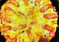 家常香肠披萨的做法图解7