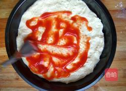家常香肠披萨的做法图解4