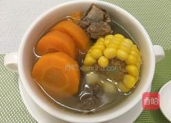 伞骨胡萝卜玉米汤(沙煲法)的做法图解11