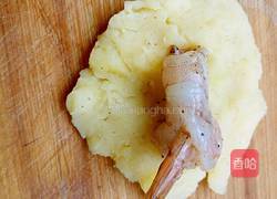 土豆泥虾球的做法图解12