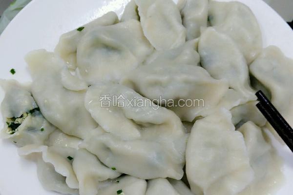 韭菜鸡蛋饺子