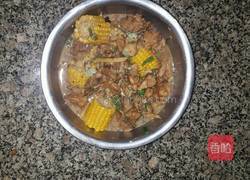 玉米炖鸡的做法图解6