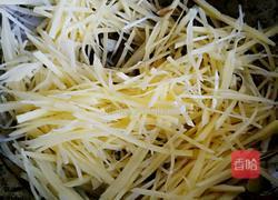 醋溜素三丝的做法图解4