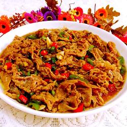 香辣肥牛浇嫩蛋的做法[图]