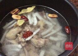 椰子煲老鸡汤的做法图解4