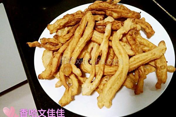 自炸油条