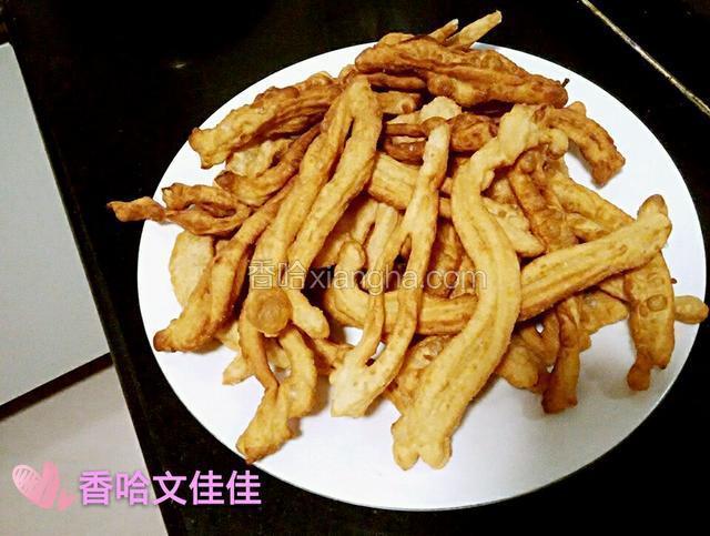 自炸油条