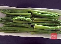 《油淋蒜香芦笋》的做法图解5