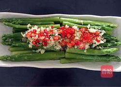 《油淋蒜香芦笋》的做法图解9