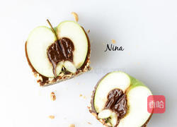 花生巧克力焦糖苹果的做法图解6