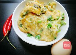 蒜苗煎蛋的做法图解6