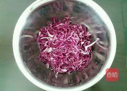 凉拌紫甘蓝的做法图解4