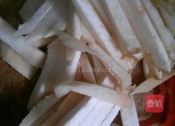 双椒杏鲍菇炒肉丝的做法图解4